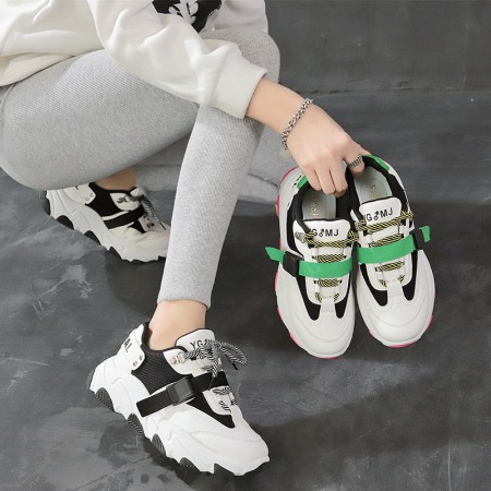 Female Spring New Sports Shoes Students Running Shoes Women's Shoes